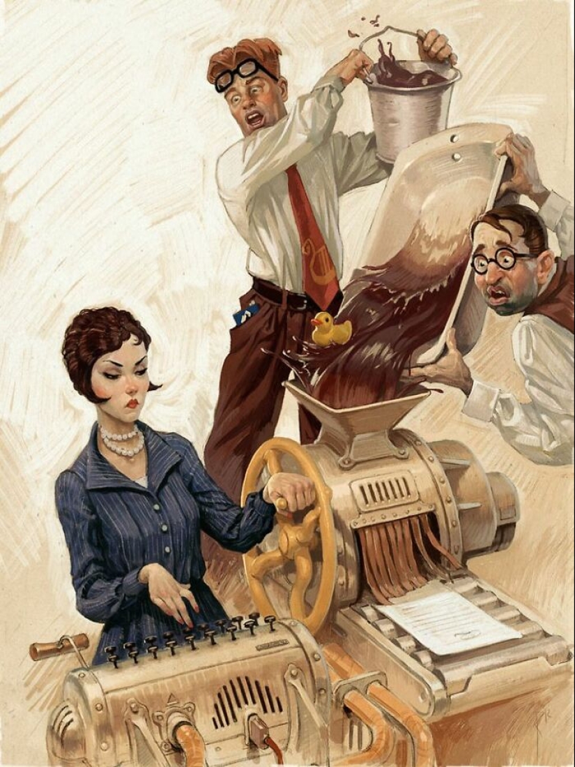 Artist Continues To Create Controversial Illustrations Full Of Hidden Messages