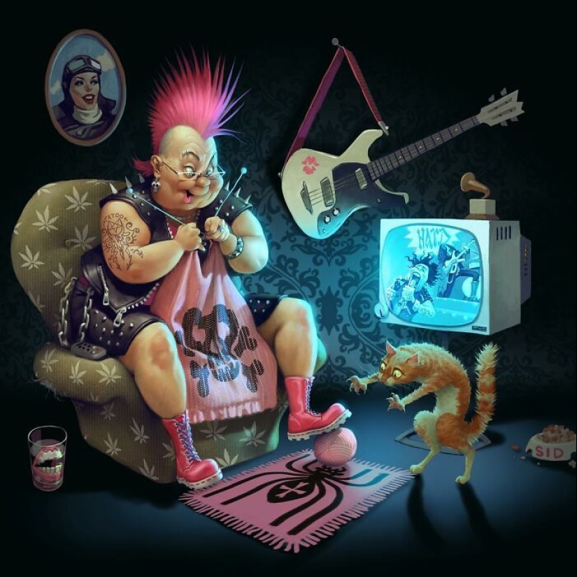 Artist Continues To Create Controversial Illustrations Full Of Hidden Messages