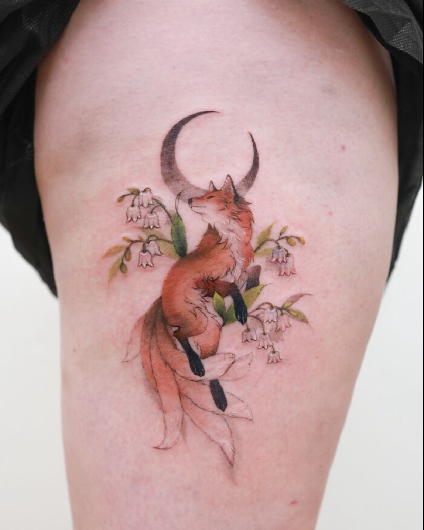 Artist Creates Floral Tattoos That Radiate Elegance And Beauty Artist Creates Floral Tattoos That Radiate Elegance And Beauty