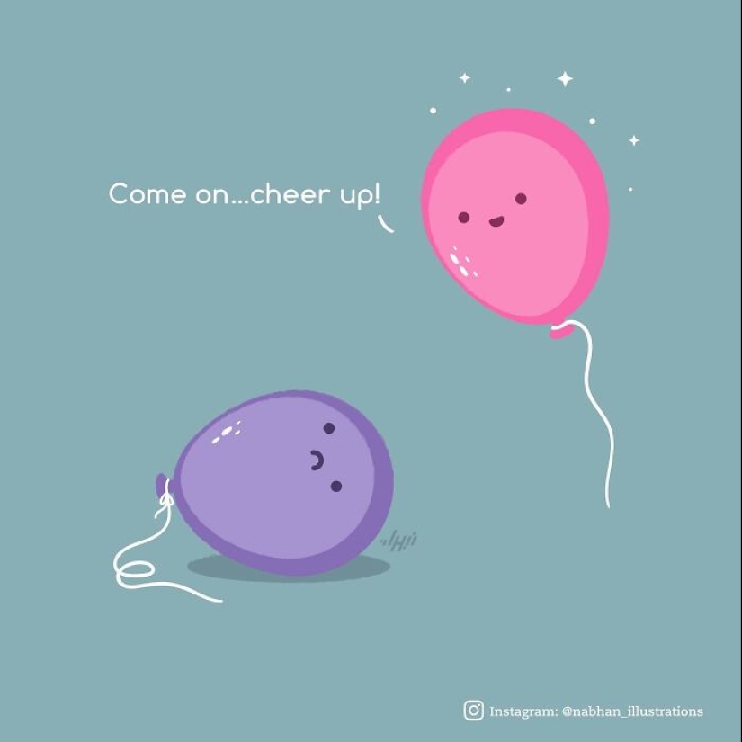 Artist Creates Minimalistic Illustrations Turning Everyday Moments Into Comical Puns