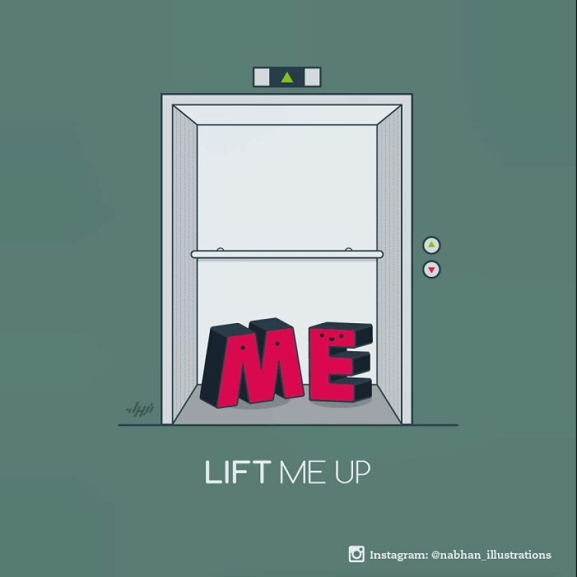 Artist Creates Minimalistic Illustrations Turning Everyday Moments Into Comical Puns