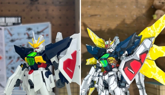 Artist Paints Over Gundam Action Figures To Make Them Look Like They’ve Stepped Straight Out Of An Anime Artist Paints Over Gundam Action Figures To Make Them Look Like They’ve Stepped Straight Out Of An Anime