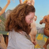 Artist Suzanne Martin and her nude people of Eden Artist Suzanne Martin and her nude people of Eden