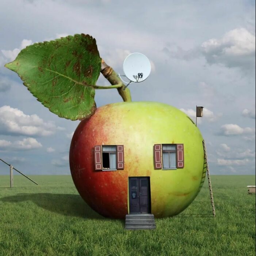 Artista combina productos genéticamente modificados con arquitectura para crear estructuras surrealistas Artista combina productos genéticamente modificados con arquitectura para crear estructuras surrealistas