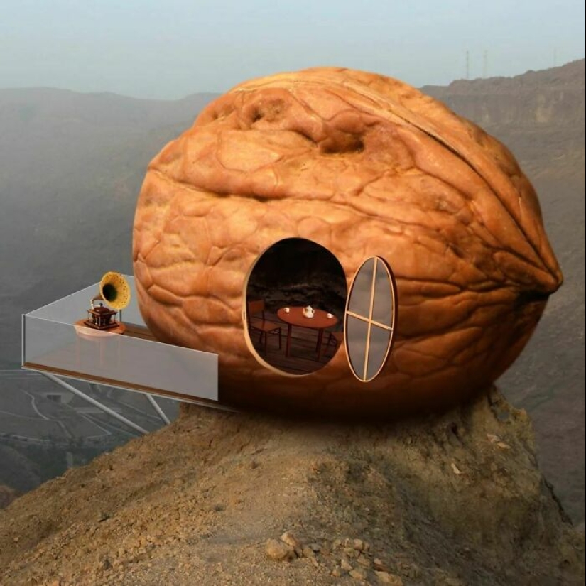 Artista combina productos genéticamente modificados con arquitectura para crear estructuras surrealistas Artista combina productos genéticamente modificados con arquitectura para crear estructuras surrealistas