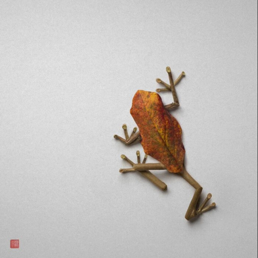 Artista crea esculturas de animales a partir de arreglos florales