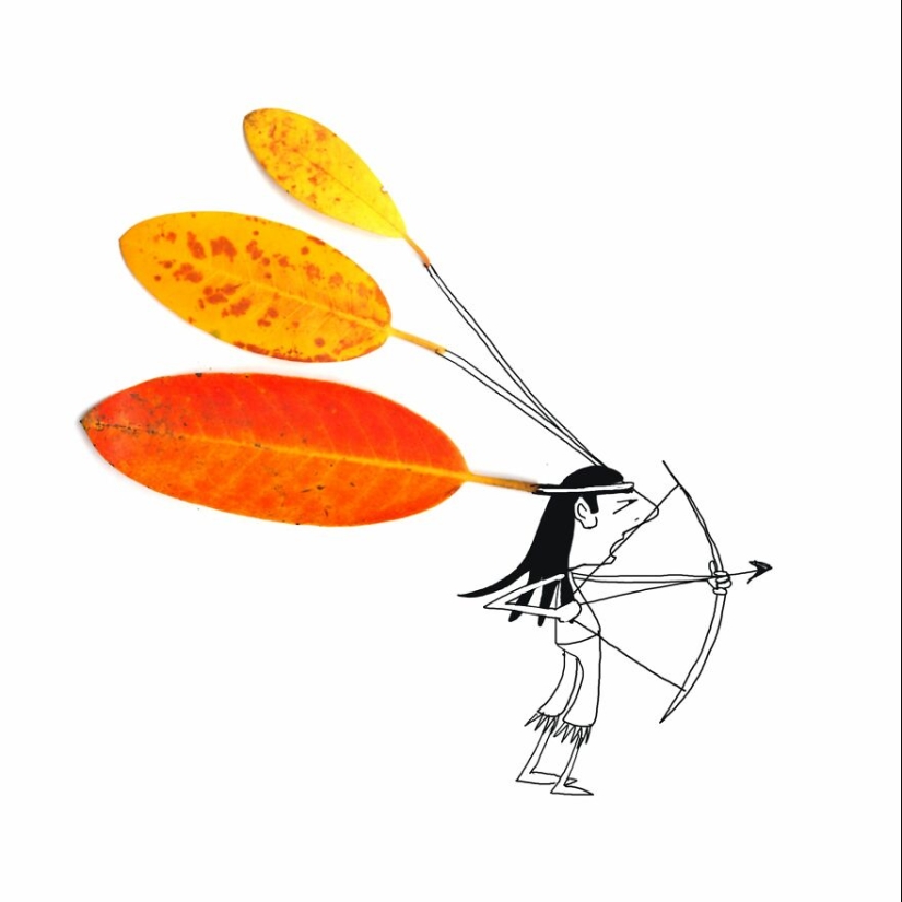 Autumn Is My Favourite Season And I Love Collecting Autumn Leaves, Photographing Them And Then Creating Illustrations Out Of Them Autumn Is My Favourite Season And I Love Collecting Autumn Leaves, Photographing Them And Then Creating Illustrations Out Of Them