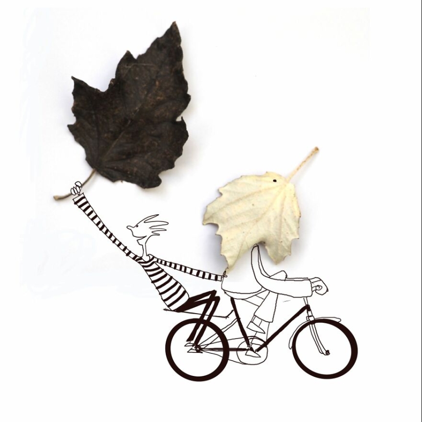 Autumn Is My Favourite Season And I Love Collecting Autumn Leaves, Photographing Them And Then Creating Illustrations Out Of Them Autumn Is My Favourite Season And I Love Collecting Autumn Leaves, Photographing Them And Then Creating Illustrations Out Of Them