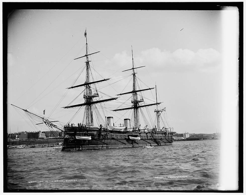 Barcos y oficiales de la Armada del Imperio Ruso en 1893 Barcos y oficiales de la Armada del Imperio Ruso en 1893
