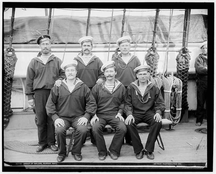 Barcos y oficiales de la Armada del Imperio Ruso en 1893 Barcos y oficiales de la Armada del Imperio Ruso en 1893