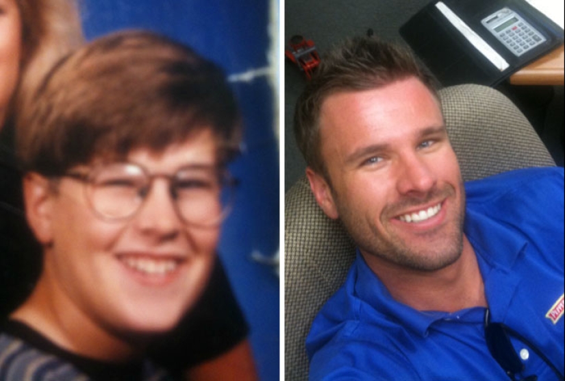 Before and after: how to transform a former "ugly ducklings"