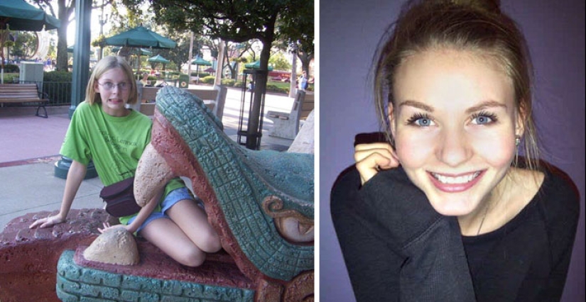 Before and after: how to transform a former "ugly ducklings"