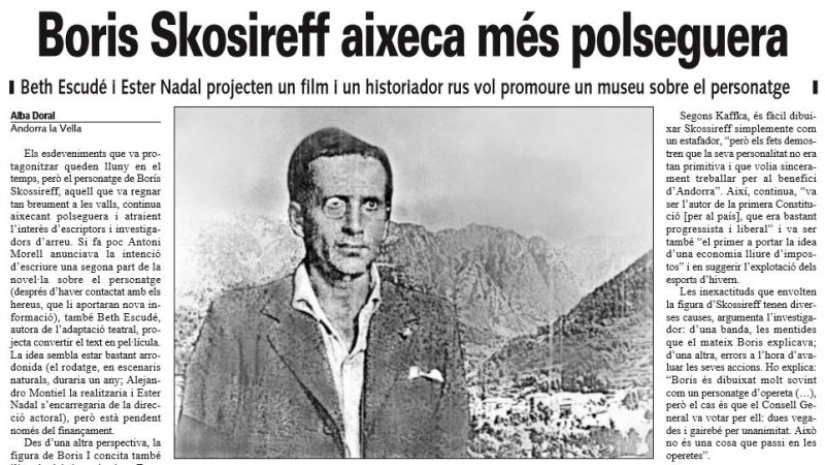 Boris I, Rey de Andorra: cómo el combinador ruso se convirtió brevemente en monarca europeo Boris I, Rey de Andorra: cómo el combinador ruso se convirtió brevemente en monarca europeo