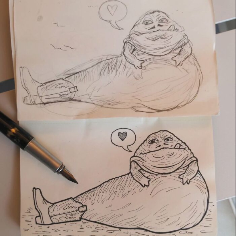 Bringing Pop Culture Characters To Life: 19 Drawings By Ed Harrington