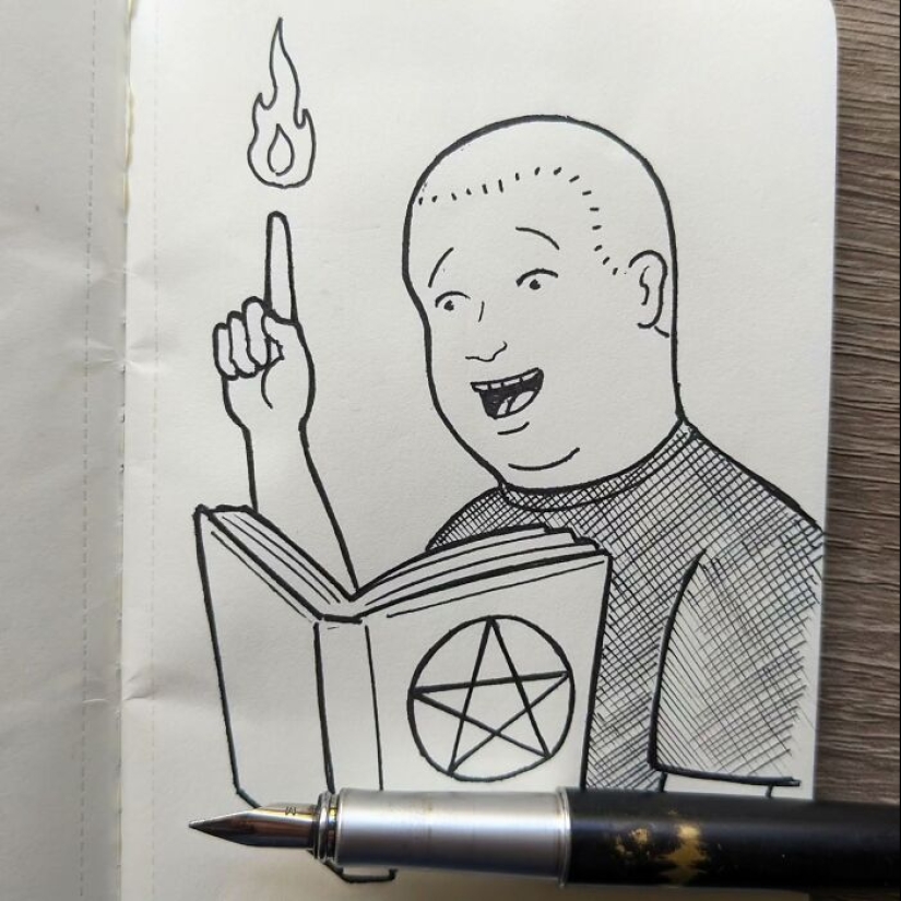 Bringing Pop Culture Characters To Life: 19 Drawings By Ed Harrington