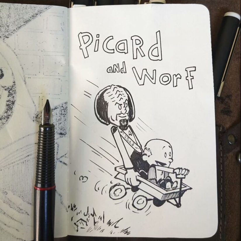 Bringing Pop Culture Characters To Life: 19 Drawings By Ed Harrington