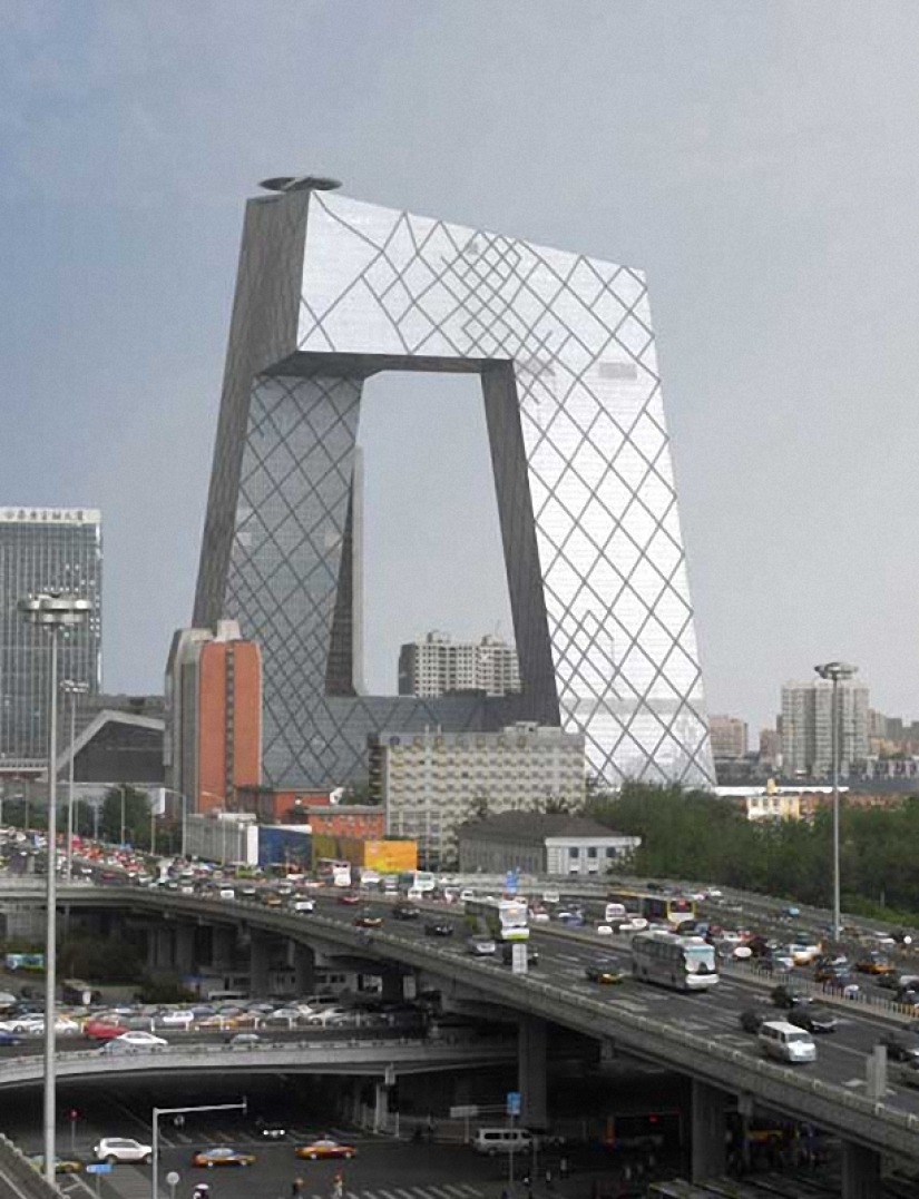 Buildings with a slope
