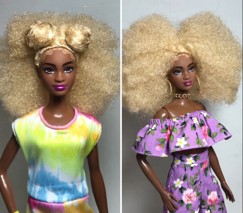 Cambios de imagen de Barbie: 8 imágenes de antes y después de Barbies y Kens transformados por Daniel Lima