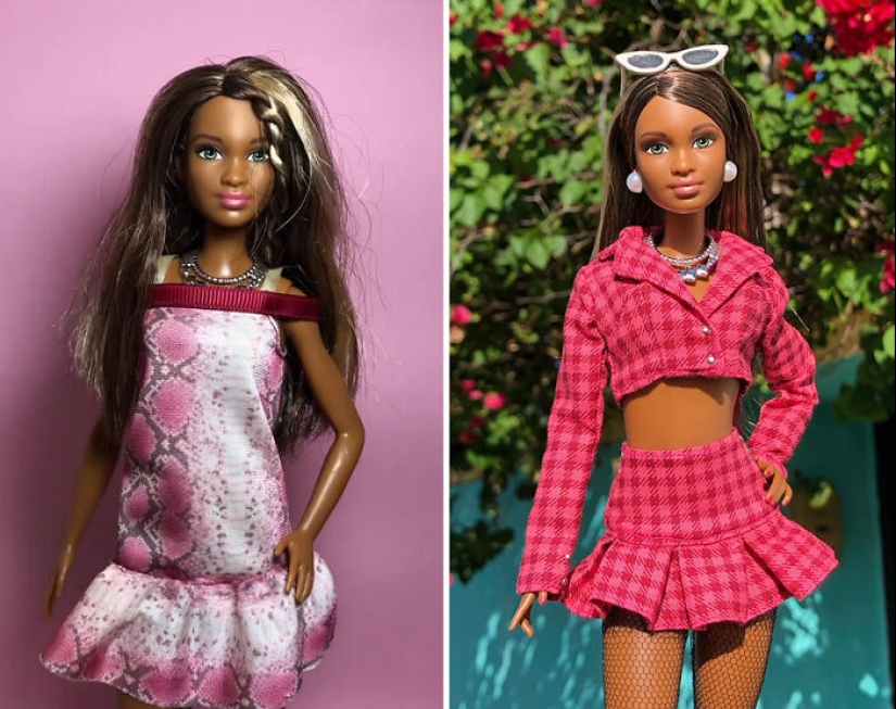 Cambios de imagen de Barbie: 8 imágenes de antes y después de Barbies y Kens transformados por Daniel Lima