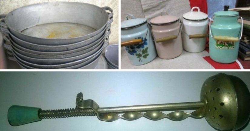 Cans, ice cream dish, gangs and 11 types of dishes of Soviet times Cans, ice cream dish, gangs and 11 types of dishes of Soviet times