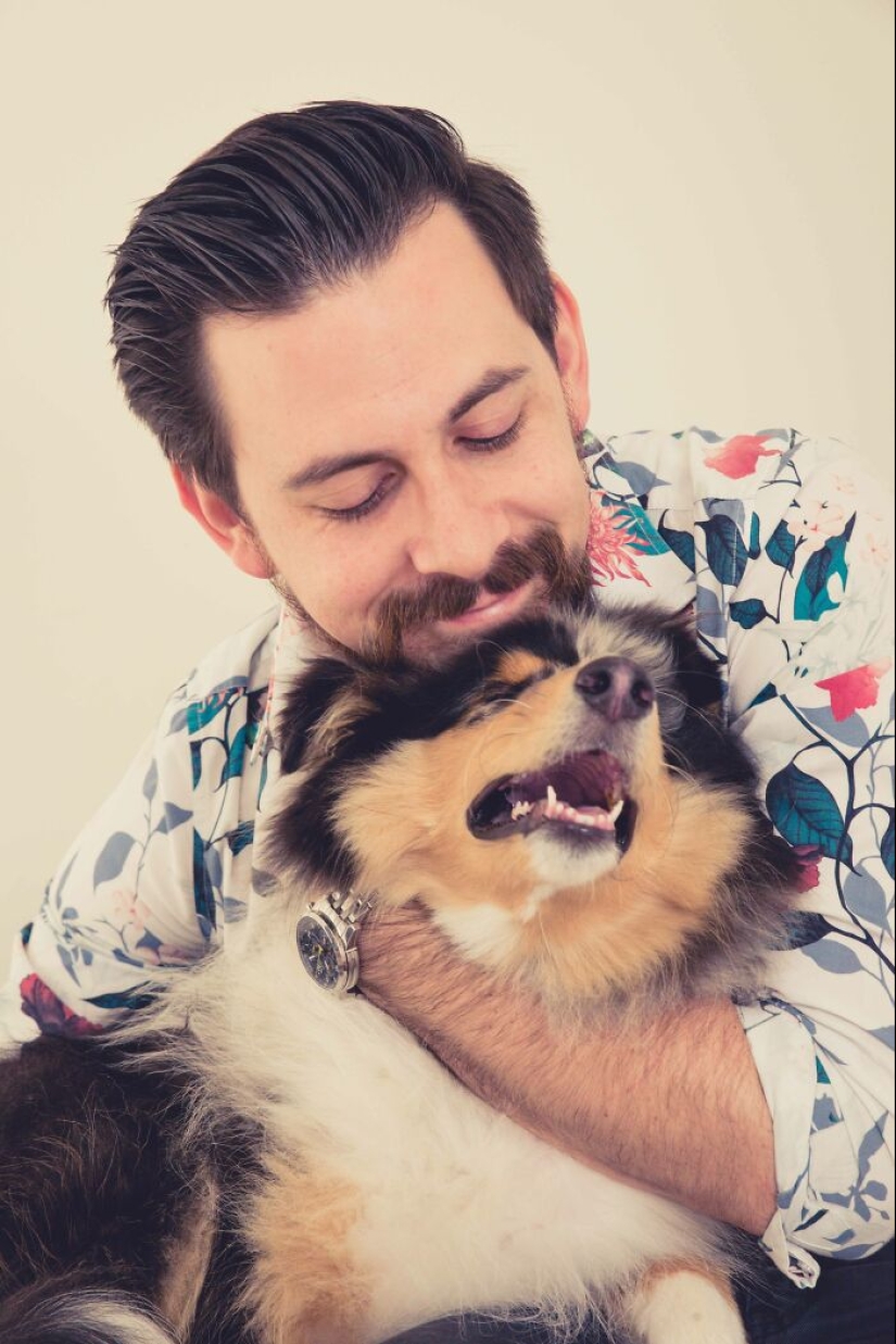 Capturé el vínculo entre los perros y sus humanos para demostrar que las mascotas son parte de la familia Capturé el vínculo entre los perros y sus humanos para demostrar que las mascotas son parte de la familia