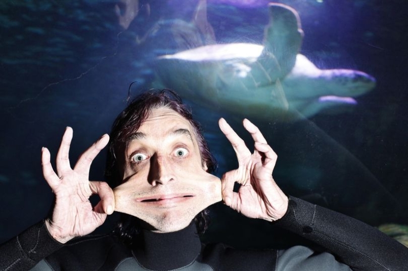 Cara de goma: cómo vive Harry Turner, el hombre con la piel más elástica del mundo Cara de goma: cómo vive Harry Turner, el hombre con la piel más elástica del mundo