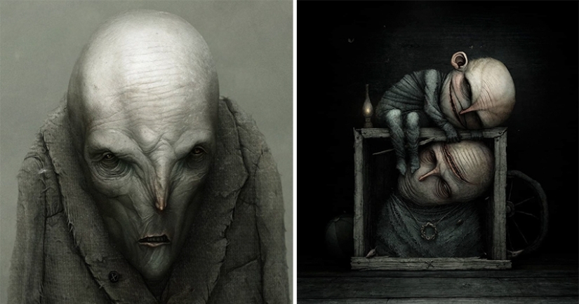 Chilling horror in the works of the master of horror-surrealism Anton Semenov Chilling horror in the works of the master of horror-surrealism Anton Semenov