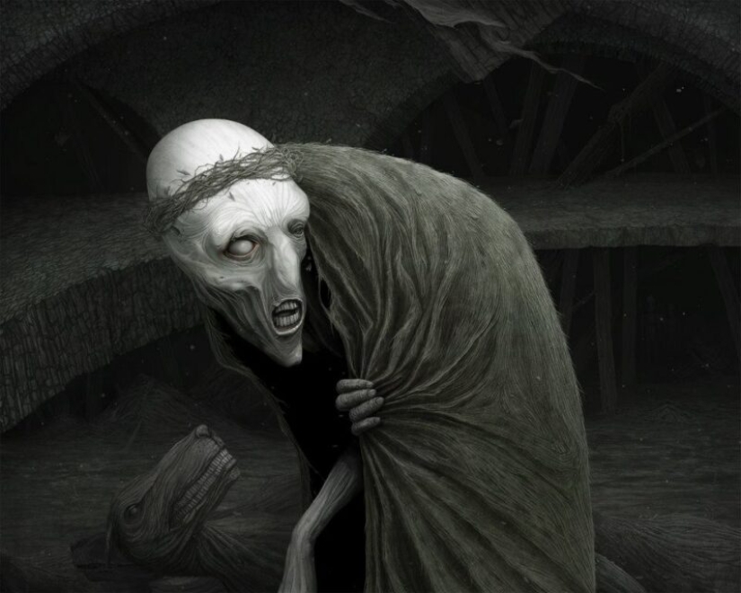 Chilling horror in the works of the master of horror-surrealism Anton Semenov Chilling horror in the works of the master of horror-surrealism Anton Semenov