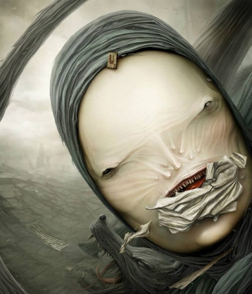 Chilling horror in the works of the master of horror-surrealism Anton Semenov Chilling horror in the works of the master of horror-surrealism Anton Semenov