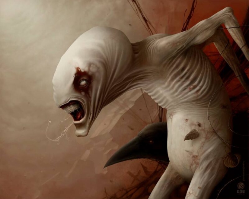 Chilling horror in the works of the master of horror-surrealism Anton Semenov Chilling horror in the works of the master of horror-surrealism Anton Semenov