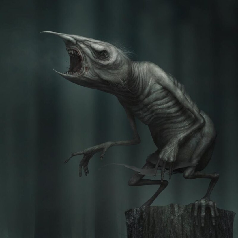 Chilling horror in the works of the master of horror-surrealism Anton Semenov Chilling horror in the works of the master of horror-surrealism Anton Semenov