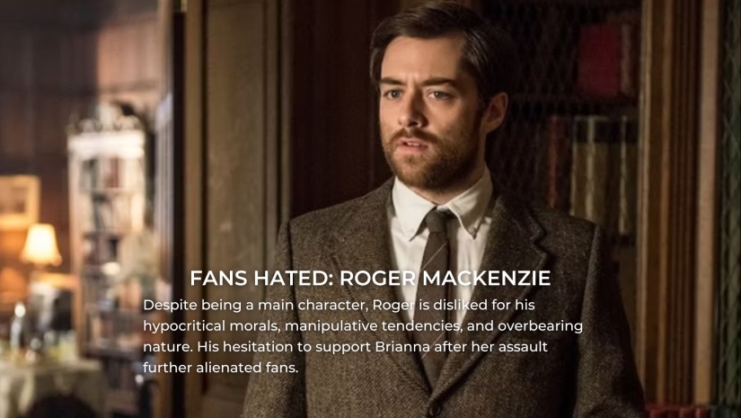 Clasificación de 5 personajes de Outlander que desprecias frente a 5 con los que te casarías
