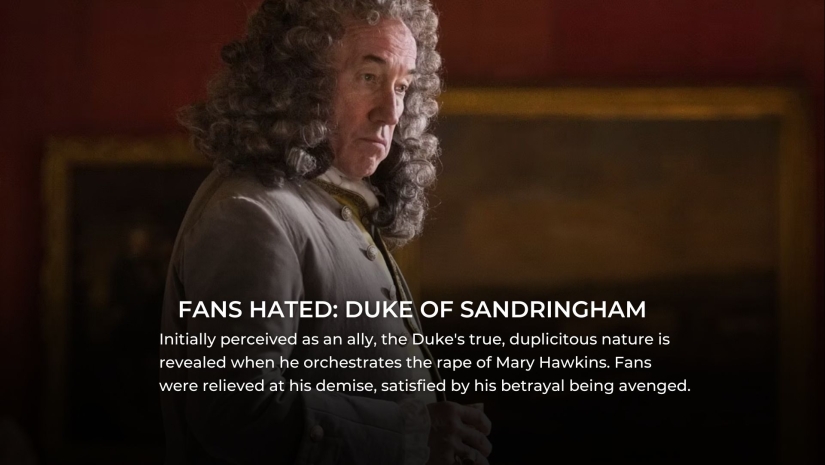 Clasificación de 5 personajes de Outlander que desprecias frente a 5 con los que te casarías