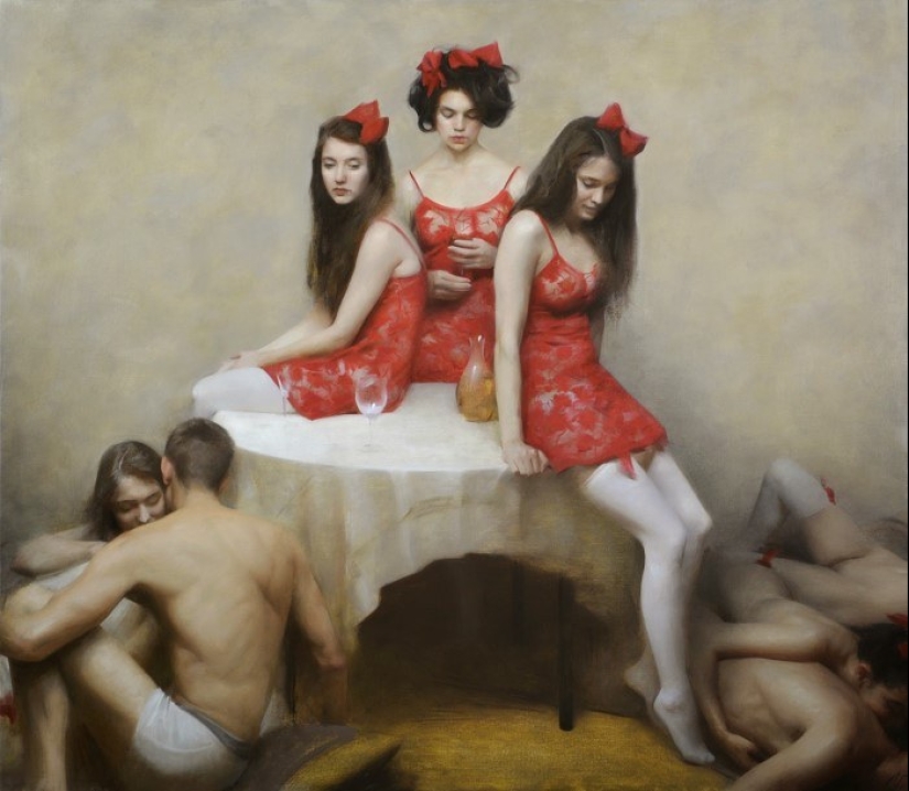 Clásico, moderno, pintura Nick ALM, "me refiero principalmente al mundo interior" Clásico, moderno, pintura Nick ALM, "me refiero principalmente al mundo interior"