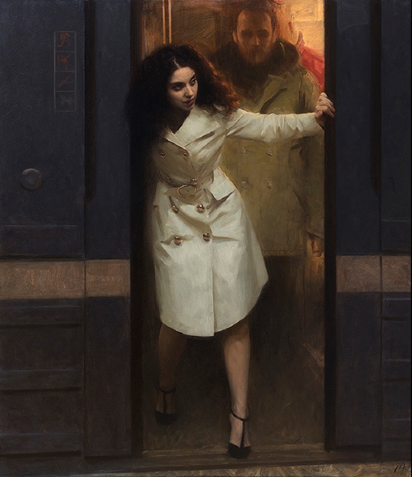 Clásico, moderno, pintura Nick ALM, "me refiero principalmente al mundo interior" Clásico, moderno, pintura Nick ALM, "me refiero principalmente al mundo interior"