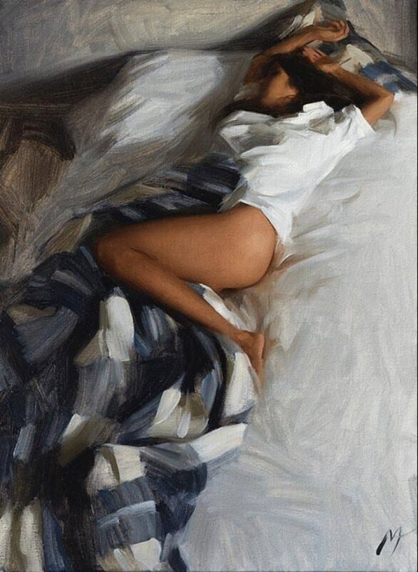 Clásico, moderno, pintura Nick ALM, "me refiero principalmente al mundo interior" Clásico, moderno, pintura Nick ALM, "me refiero principalmente al mundo interior"