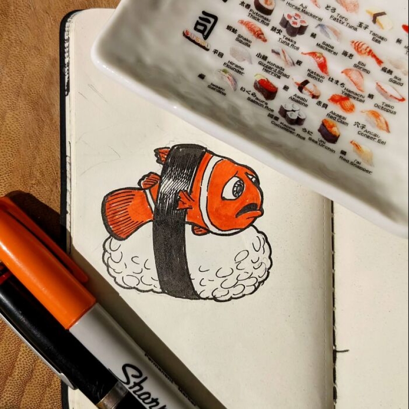 Cómo dar vida a personajes de la cultura pop: 17 dibujos de Ed Harrington