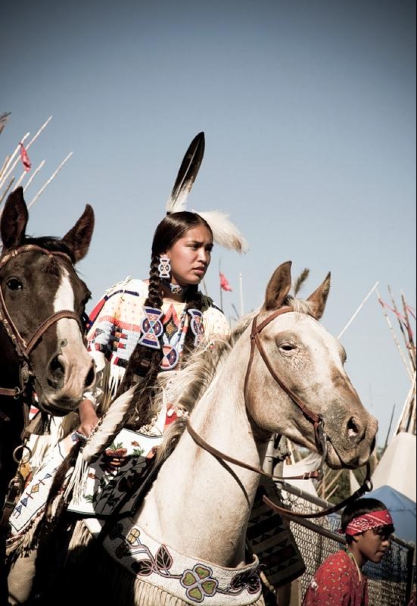 Cómo se ven las mujeres indias norteamericanas Cómo se ven las mujeres indias norteamericanas