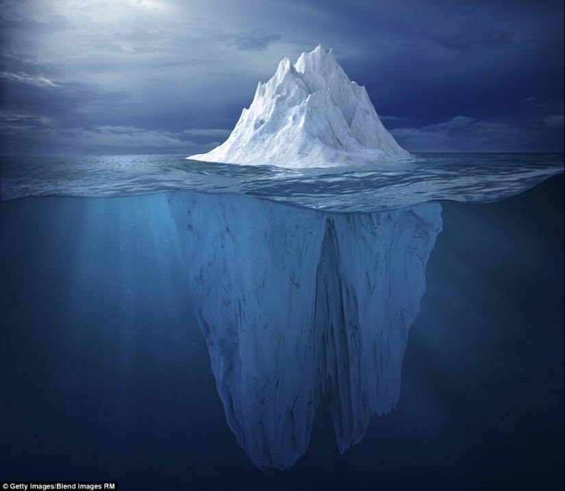 Cómo se ven los icebergs más antiguos del mundo