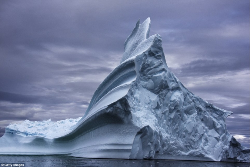 Cómo se ven los icebergs más antiguos del mundo