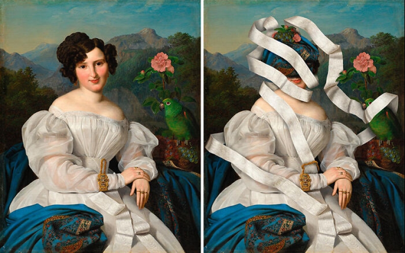 Comentario sobre el estatus: 15 retratos históricos de las élites se renuevan gracias a este artista Comentario sobre el estatus: 15 retratos históricos de las élites se renuevan gracias a este artista