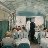 Comfort and luxury on the rails: here's what train travel in the United States looked like in the 1950s Comfort and luxury on the rails: here's what train travel in the United States looked like in the 1950s