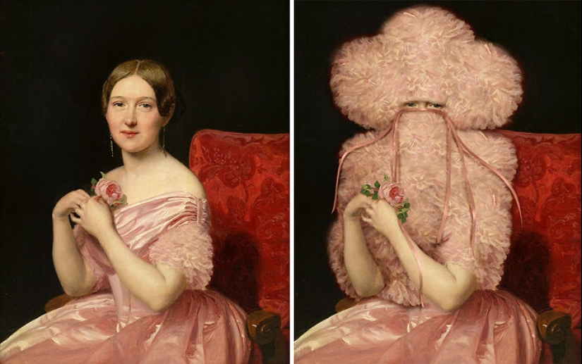 Commentary On Status: 15 Historic Portraits Of Elites Get A Makeover From This Artist Commentary On Status: 15 Historic Portraits Of Elites Get A Makeover From This Artist