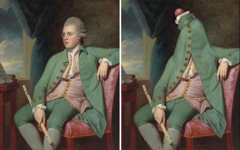 Commentary On Status: 15 Historic Portraits Of Elites Get A Makeover From This Artist Commentary On Status: 15 Historic Portraits Of Elites Get A Makeover From This Artist