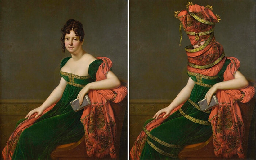 Commentary On Status: 15 Historic Portraits Of Elites Get A Makeover From This Artist Commentary On Status: 15 Historic Portraits Of Elites Get A Makeover From This Artist