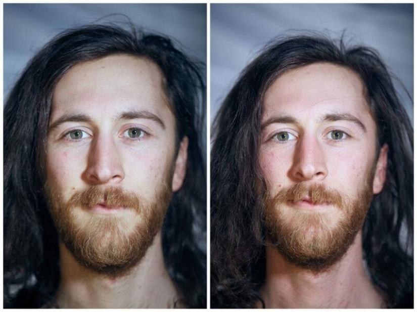 Con ropa y sin ropa: un inusual proyecto fotográfico de un estadounidense