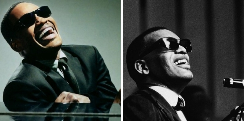 Copia y original: imágenes cinematográficas de personajes históricos y sus prototipos reales. Copia y original: imágenes cinematográficas de personajes históricos y sus prototipos reales.