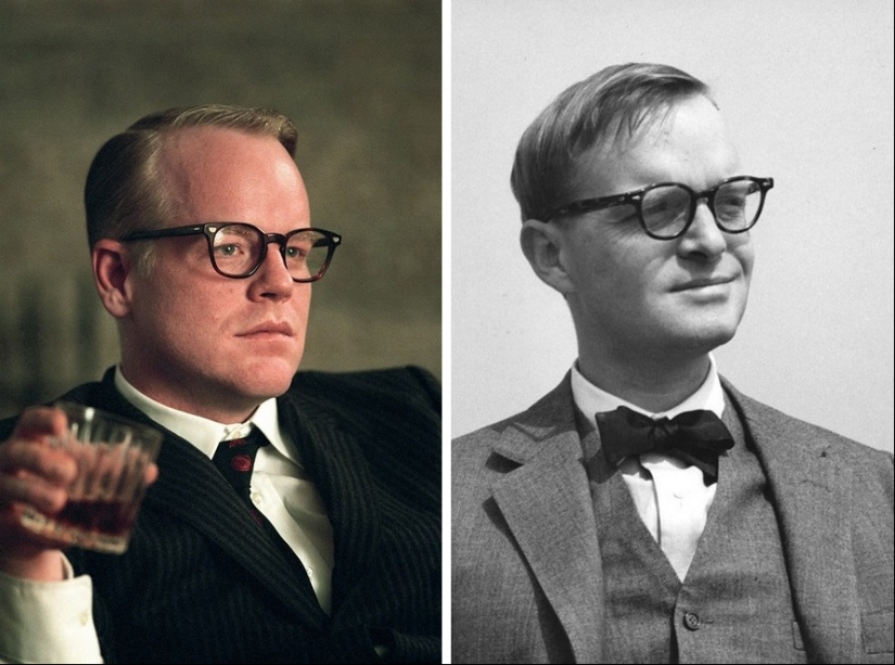 Copia y original: imágenes cinematográficas de personajes históricos y sus prototipos reales. Copia y original: imágenes cinematográficas de personajes históricos y sus prototipos reales.