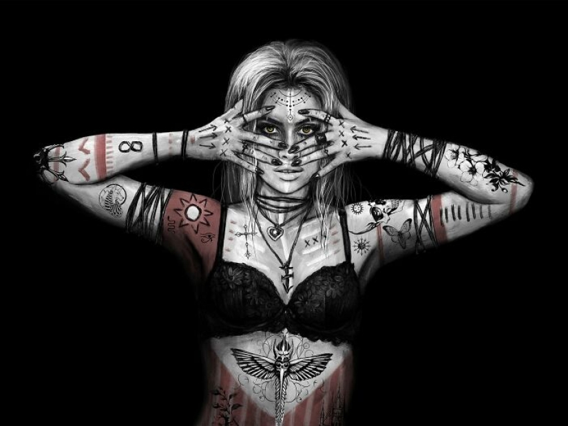 Creo retratos digitales inspirados en el estilo gótico y aquí están mis 20 mejores trabajos