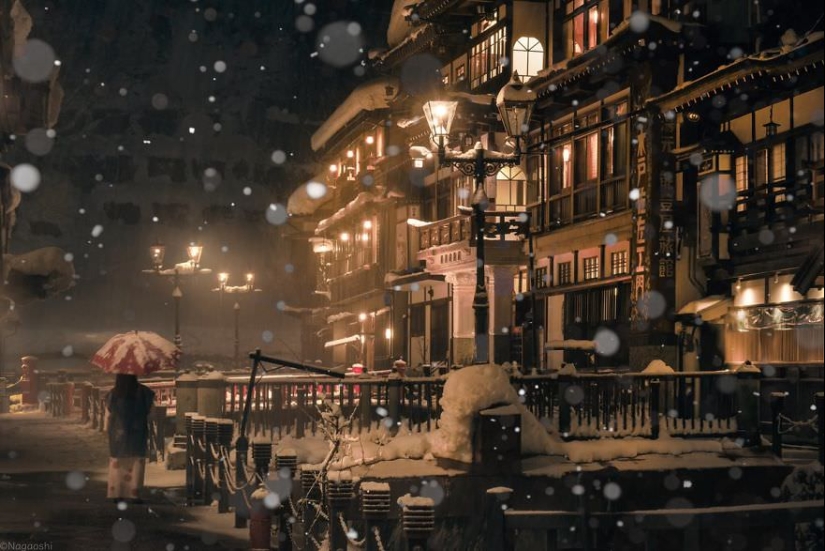 Cuento de hadas de nieve: invierno increíblemente hermoso en Japón